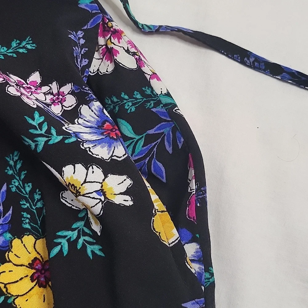 Time and Tru floral button-down dress sz XXL 20 - Picture 9 of 13